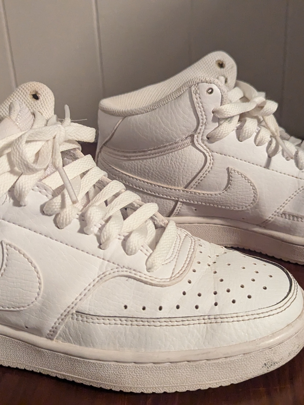 Nike Women's White High-Top Sneakers
